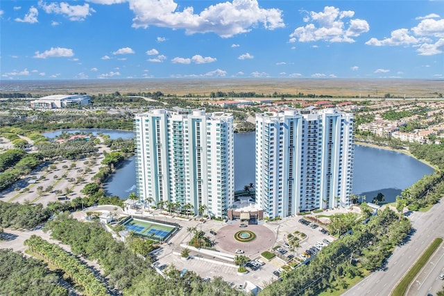 2681 N Flamingo Rd Unit 1903S, Sunrise, FL 33323 - bird's eye view of a large body of water