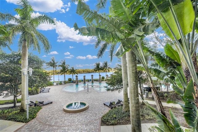 2681 N Flamingo Rd Unit 1903S, Sunrise, FL 33323 - community pool with a patio area