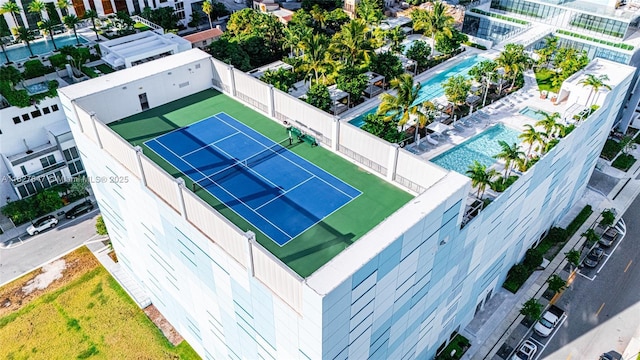 700 NE 26th Ter Unit 3101, Miami, FL 33137 - drone / aerial view of a pool area