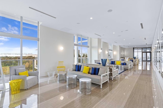 2000 Metropica Way Unit 1605, Sunrise, FL 33323 - building lobby with expansive windows