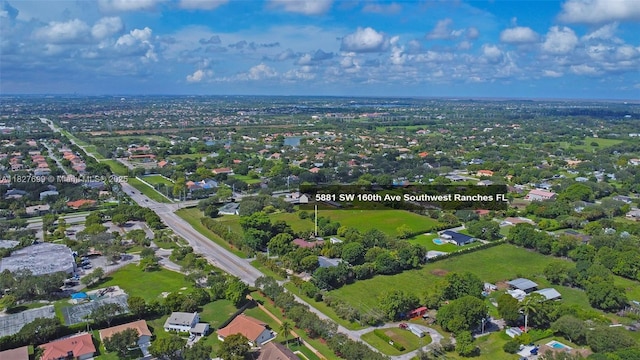 5881 SW 160th Ave, Southwest Ranches, FL 33331 - aerial view of property's location