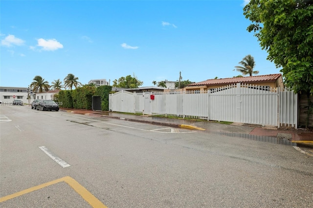 634 82nd St, Miami Beach, FL 33141 - uncovered parking lot with a gate