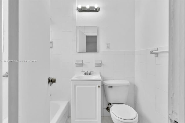750 84th St, Miami Beach, FL 33141 - bathroom featuring vanity and bathing tub / shower combination