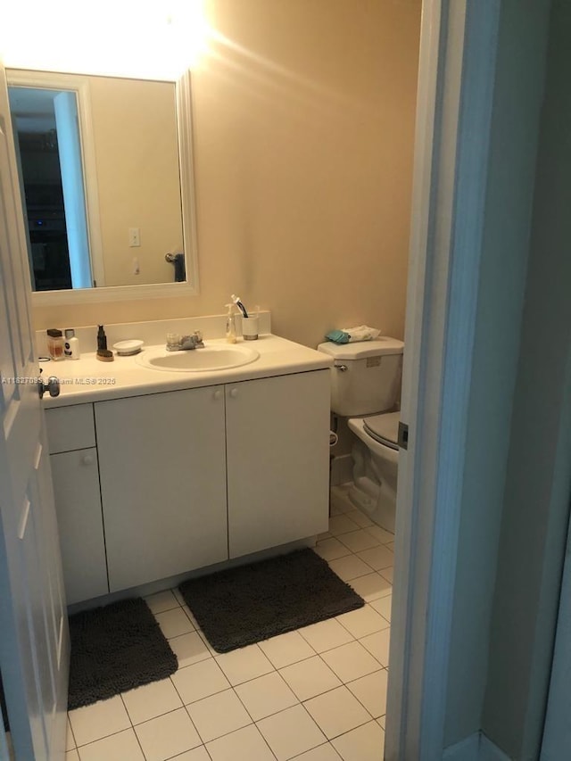 50 Menores Ave Unit 711, Coral Gables, FL 33134 - bathroom featuring vanity and tile patterned floors