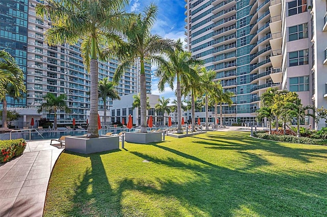 3301 NE 1st Ave Unit H2412, Miami, FL 33137 - surrounding community featuring a lawn