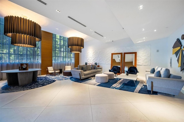3301 NE 1st Ave Unit H2412, Miami, FL 33137 - community lobby featuring vaulted ceiling