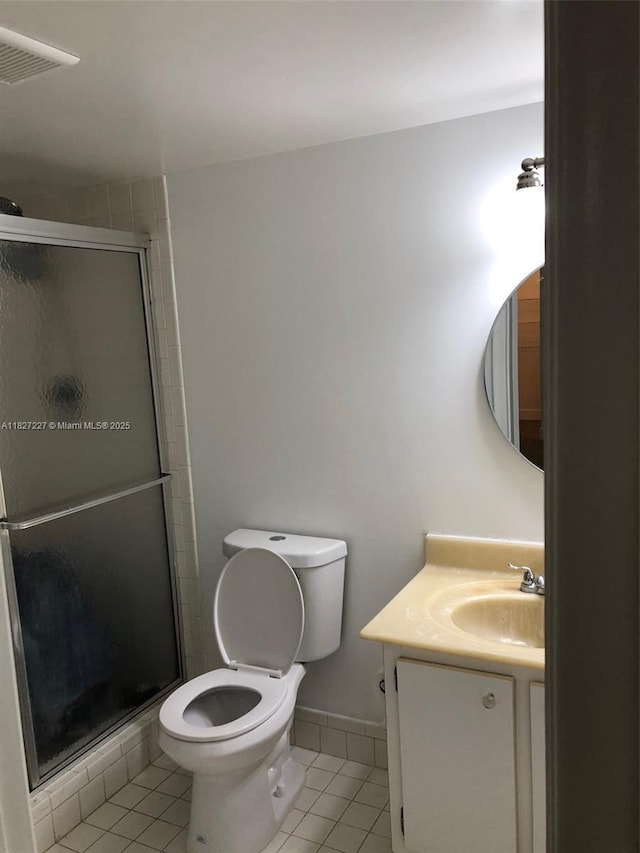 850 SW 133rd Ter Unit 302B, Pembroke Pines, FL 33027 - full bath featuring tile patterned flooring, vanity, and a shower stall