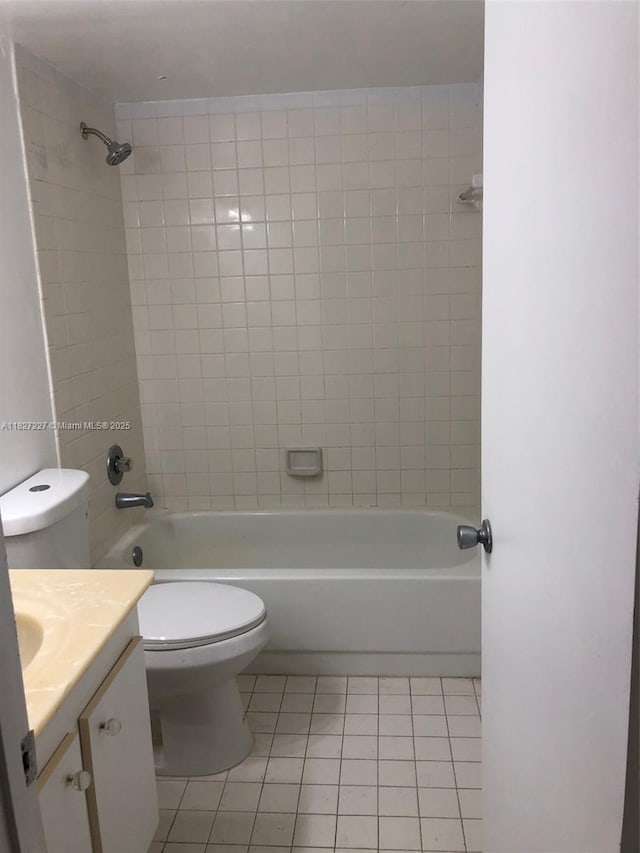 850 SW 133rd Ter Unit 302B, Pembroke Pines, FL 33027 - bathroom with vanity, tile patterned flooring, and  shower combination