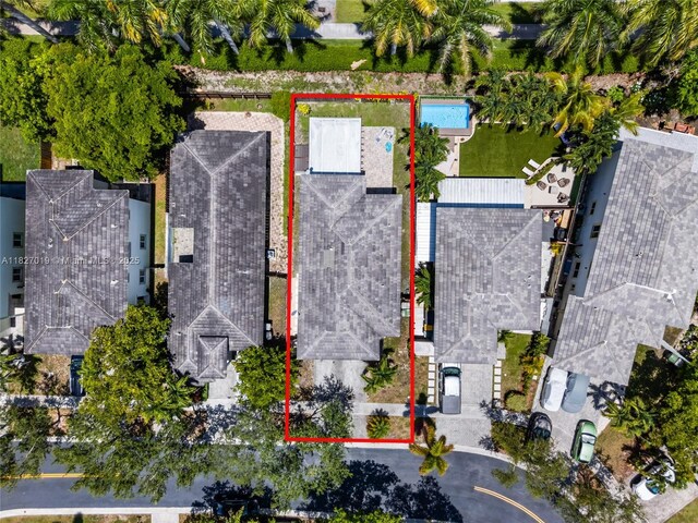 371 NE 32nd Ter, Homestead, FL 33033 - aerial view of property's location featuring property parcel outlined