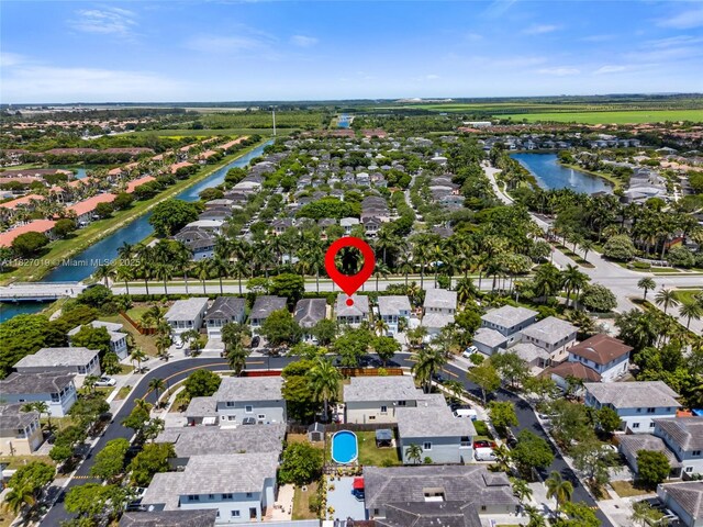 371 NE 32nd Ter, Homestead, FL 33033 - aerial overview of property's location featuring nearby suburban area and a nearby body of water