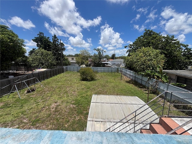 981 E 18th St, Hialeah, FL 33013 - view of fenced backyard