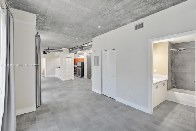 455 NE 25th St Unit 609, Miami, FL 33137 - hall featuring electric panel and light floors