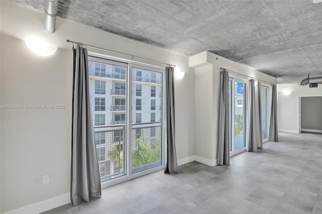 455 NE 25th St Unit 609, Miami, FL 33137 - empty room with healthy amount of natural light