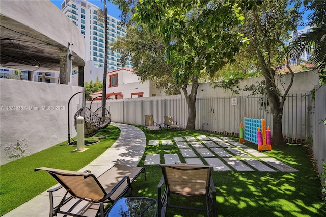 455 NE 25th St Unit 609, Miami, FL 33137 - view of fenced backyard
