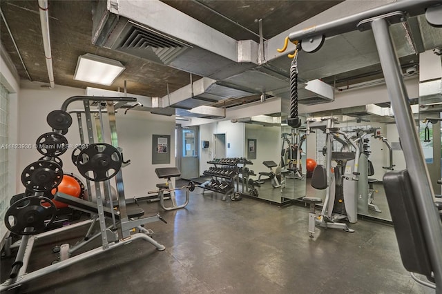 455 NE 25th St Unit 609, Miami, FL 33137 - view of workout area