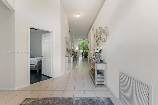 6421 Lake Tern Ln, Coconut Creek, FL 33073 - hall featuring light tile patterned floors