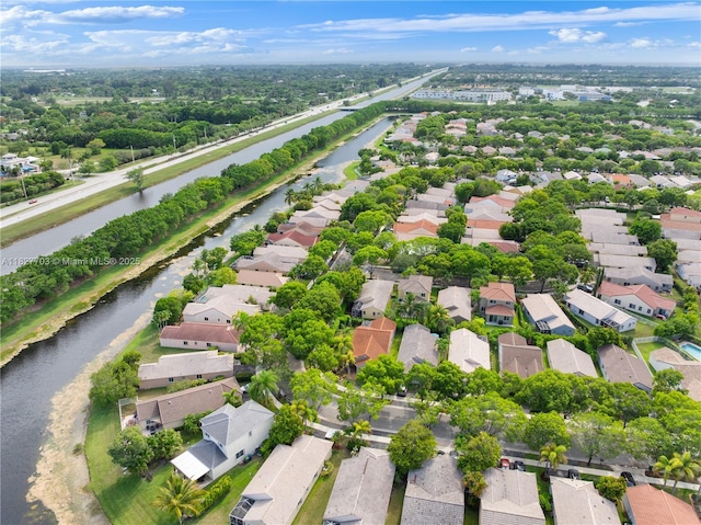 4361 Mahogany Ridge Dr, Weston, FL 33331 - aerial overview of property's location with nearby suburban area and a large body of water