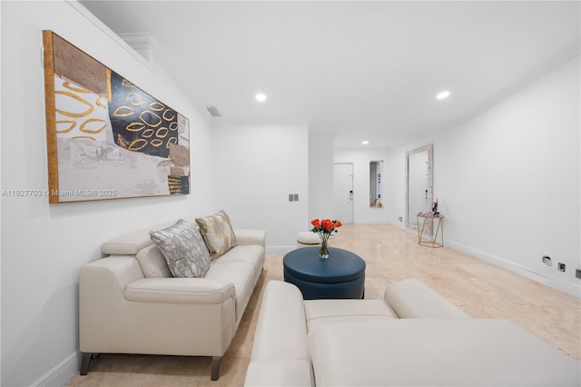 4361 Mahogany Ridge Dr, Weston, FL 33331 - living area featuring recessed lighting and baseboards