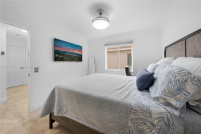 4361 Mahogany Ridge Dr, Weston, FL 33331 - bedroom featuring crown molding and baseboards