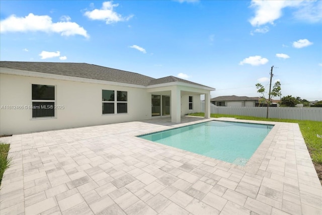 1119 NW 19th St, Cape Coral, FL 33993 - view of swimming pool featuring a patio
