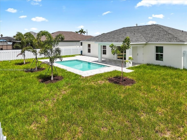 1119 NW 19th St, Cape Coral, FL 33993 - view of pool featuring a patio