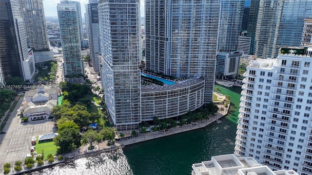 495 Brickell Ave Unit 3901, Miami, FL 33131 - view of urban area with a large body of water