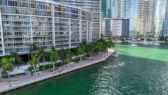 495 Brickell Ave Unit 3901, Miami, FL 33131 - view of urban area with a nearby body of water
