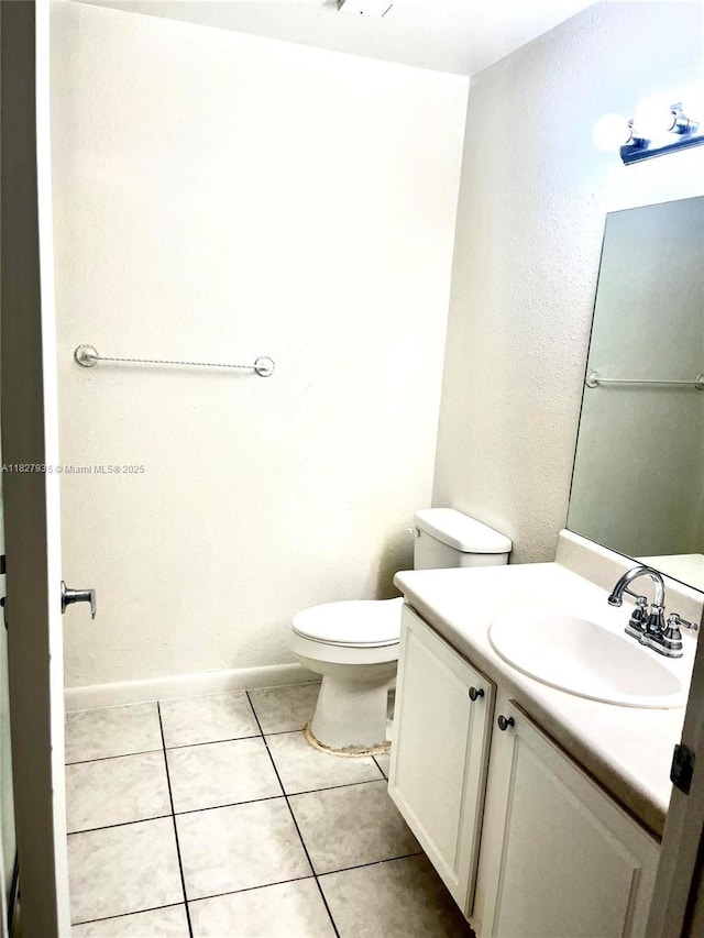 2331 NW 96th Ter Unit 17F, Pembroke Pines, FL 33024 - bathroom featuring vanity and tile patterned flooring