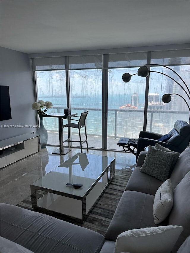 495 Brickell Ave Unit 5211, Miami, FL 33131 - view of living room