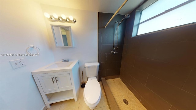 1190 NW 65th St, Miami, FL 33150 - bathroom featuring vanity and a tile shower