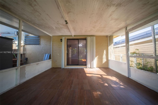 1115 NE 1st Ct Unit A, Hallandale Beach, FL 33009 - view of unfurnished sunroom