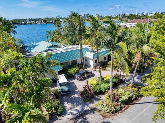 1375 N Biscayne Point Rd, Miami Beach, FL 33141 - view of subject property with a nearby body of water