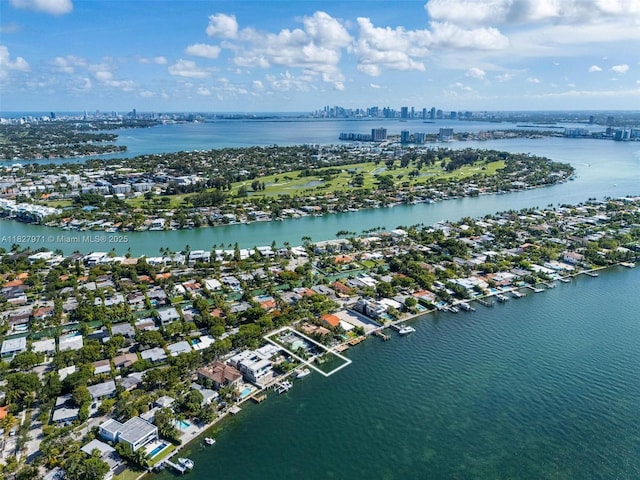 1375 N Biscayne Point Rd, Miami Beach, FL 33141 - view of urban area featuring a large body of water and nearby suburban area