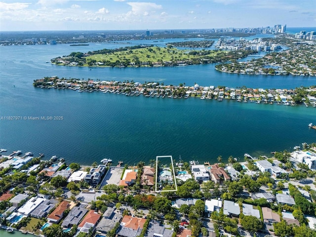 1375 N Biscayne Point Rd, Miami Beach, FL 33141 - view of property location featuring a nearby body of water and nearby suburban area