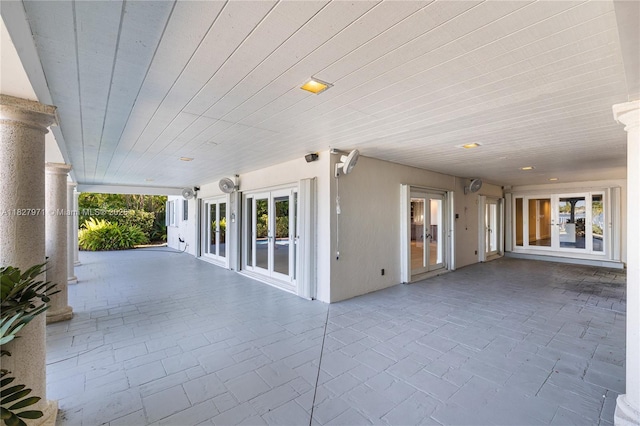 1375 N Biscayne Point Rd, Miami Beach, FL 33141 - view of patio / terrace featuring french doors