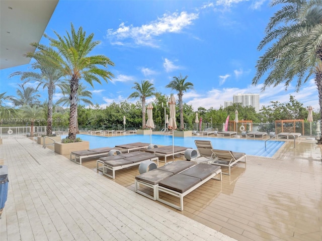 16385 Biscayne Blvd Unit 403, North Miami Beach, FL 33160 - view of community pool