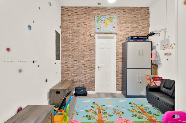 17709 SW 150th Ct, Miami, FL 33187 - recreation room featuring wood finished floors