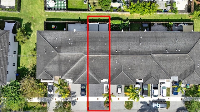 17709 SW 150th Ct, Miami, FL 33187 - aerial view of property's location featuring property parcel outlined