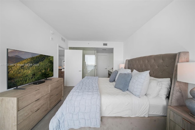 460 NE 28th St Unit 2407, Miami, FL 33137 - bedroom with wood finished floors