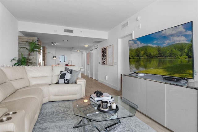 460 NE 28th St Unit 2407, Miami, FL 33137 - living area with baseboards