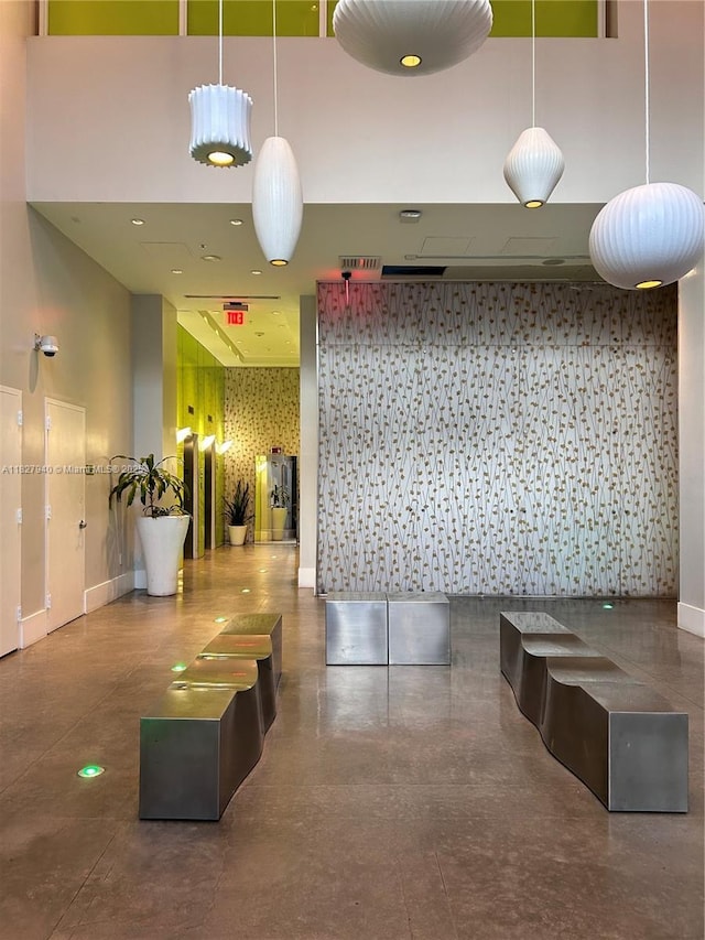 133 NE 2nd Ave Unit 815, Miami, FL 33132 - common area with recessed lighting