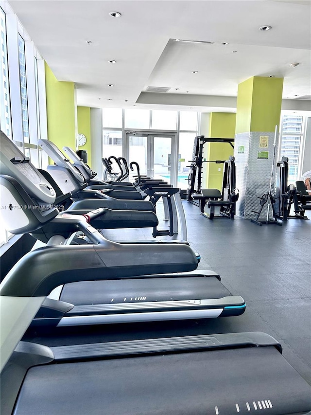 133 NE 2nd Ave Unit 815, Miami, FL 33132 - view of exercise room