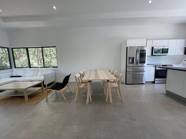 901 Estall St, Key Largo, FL 33037 - dining room featuring recessed lighting and baseboards
