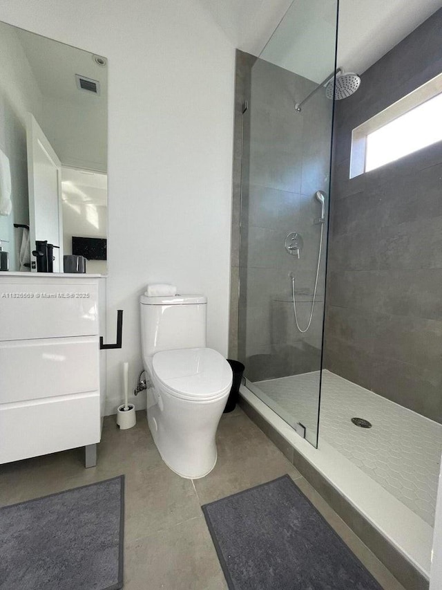 901 Estall St, Key Largo, FL 33037 - bathroom featuring vanity and walk in shower
