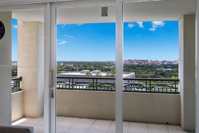 3400 SW 27th Ave Unit 1605, Miami, FL 33133 - balcony featuring a view of city