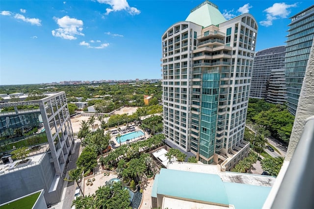 3400 SW 27th Ave Unit 1605, Miami, FL 33133 - view of property featuring a view of city