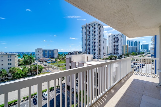 1500 S Ocean Dr Unit 7K, Hollywood, FL 33019 - balcony featuring a city view