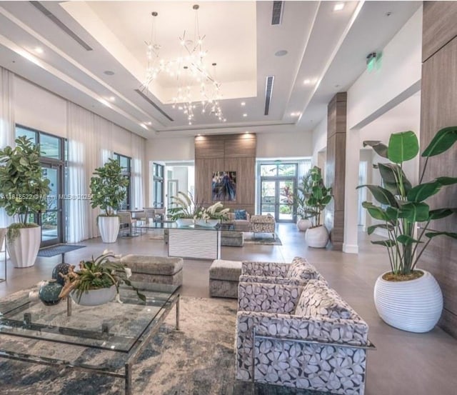 8001 NW 41st St Unit F-112, Doral, FL 33166 - common area featuring a high ceiling