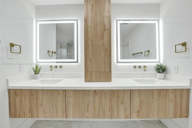 5850 Rose Ter, Plantation, FL 33317 - full bath with double vanity