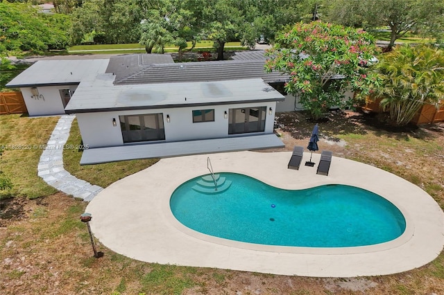 5850 Rose Ter, Plantation, FL 33317 - outdoor pool featuring a patio area